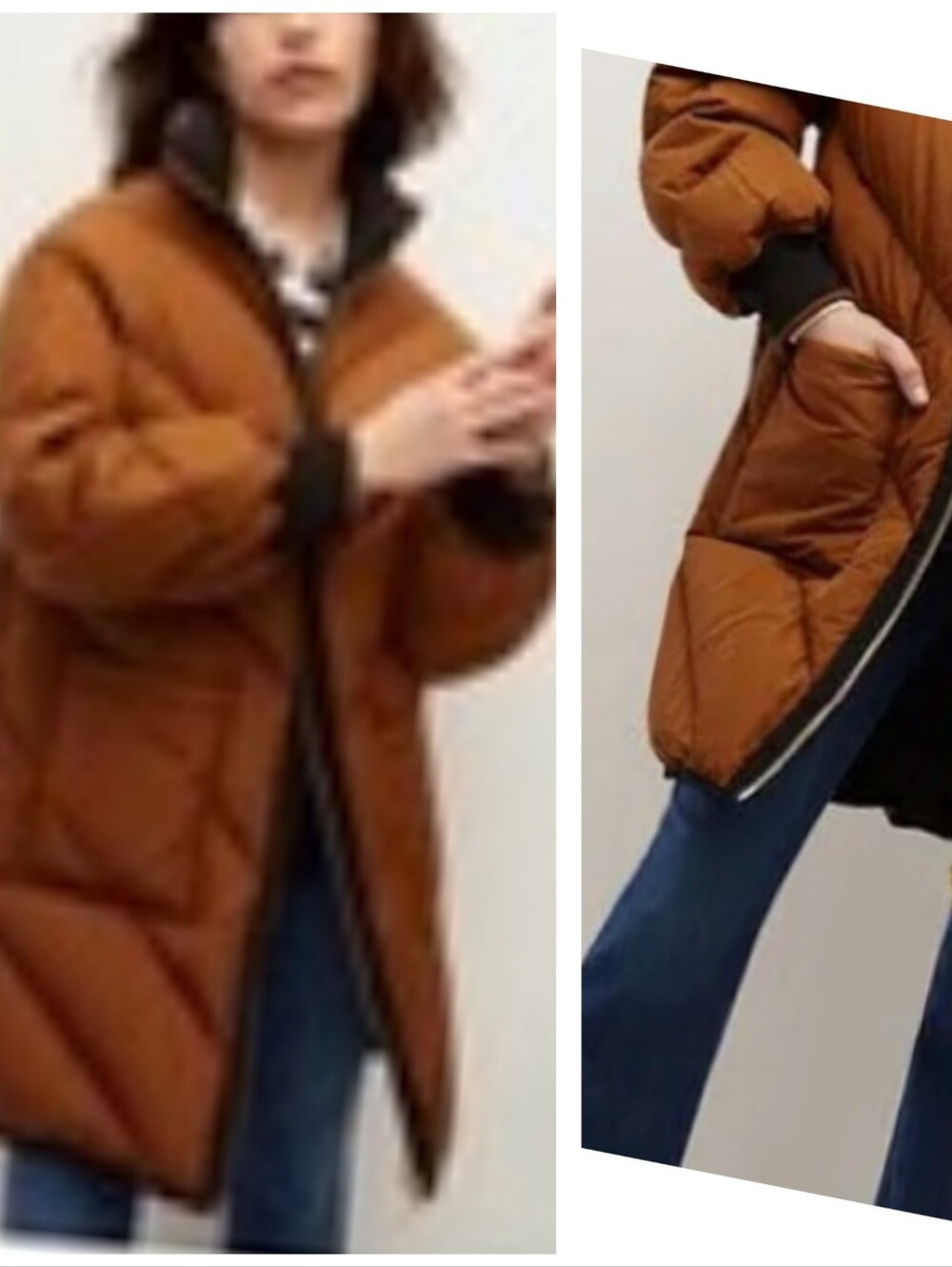 Veronica Beard Shonna Reversible Coat Camel Black Size S Quilted